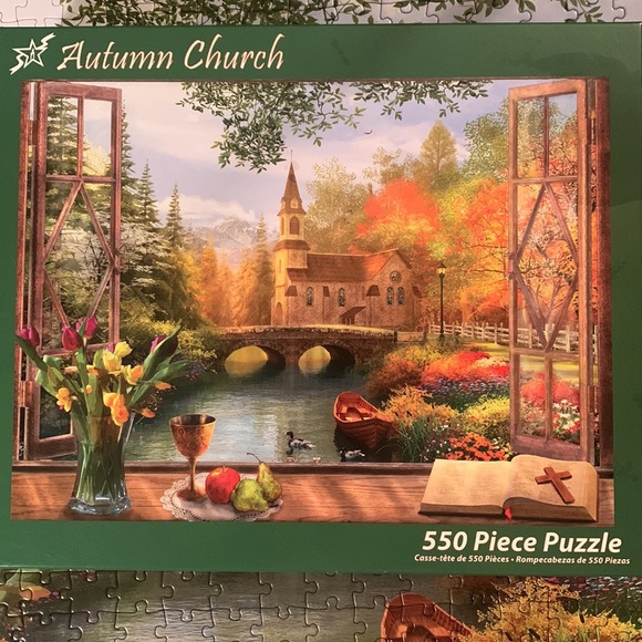 550 piece church puzzle - Picture 2 of 8